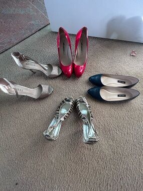 Guess and other Pointed Toe High Heels sold by lot